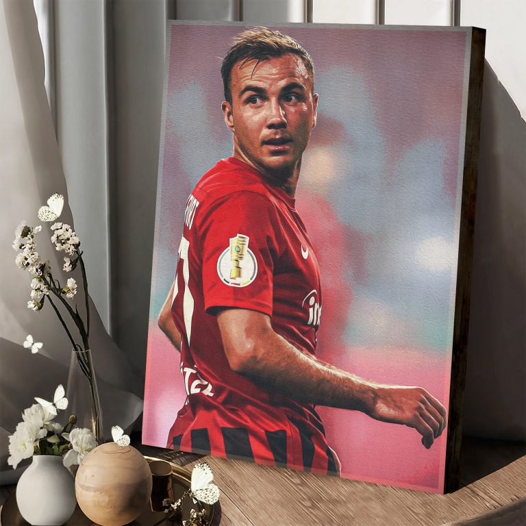 Mario Gotze First Game Back In Germany Poster Canvas