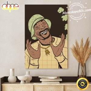 Snoop Dogg Smile Sweet Hip-hop 80s Poster Canvas