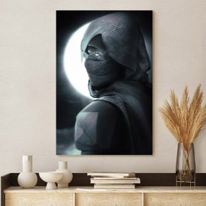 Oscar Isaac Marvel's Moon Knight Canvas Poster