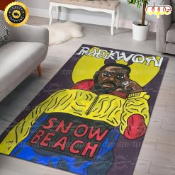 Raekwon Wu-tang Member Snow Beach Rug Carpet
