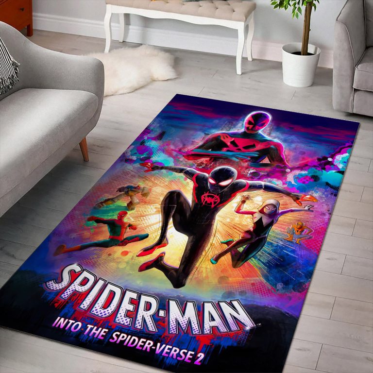 Spider Man Into The Spider Verse 2 Home Rug