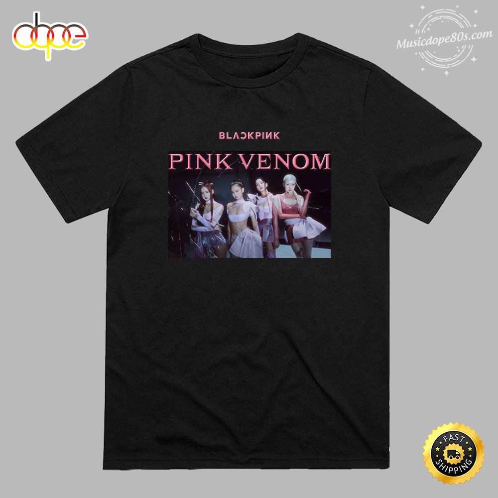 Blackpink Comeback Pink Venom Hot Tour 2022 Unisex Tshirt