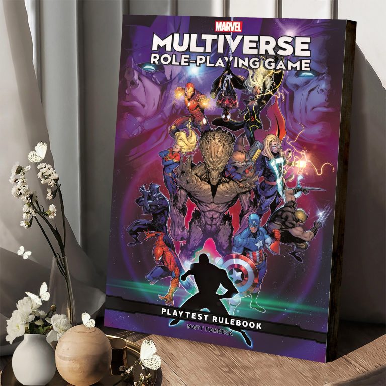 Marvel Multiverse Role-Playing Game: Playtest Rulebook Canvas Poster