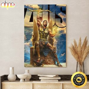 Eminem I am referred to as Zeus Canvas Painting