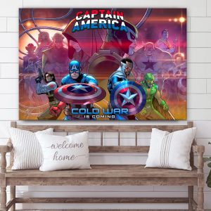 Cold War 2023 Captain America Home Decor Poster Canvas
