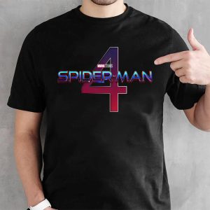 Spider Man 4 Marvel Studio's Official Logo Unisex T Shirt