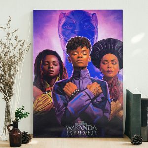 Black Panther 2 Wakanda Forever Poster Shows Shuri, Nakia, and Ramonda