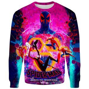 Spider-Man: Across the Spider-Verse 3D Shirt All Over Print T Shirt