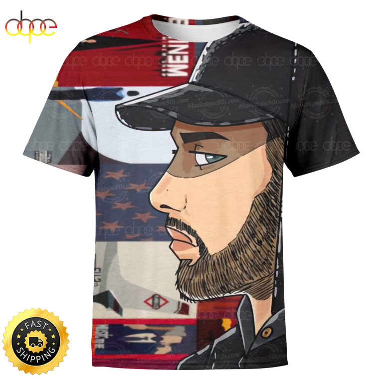 American Rapper Eminem Art 3D Shirt All Over Print