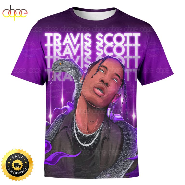 Travis Scott 2022 Pop art 3D Shirt All Over Print