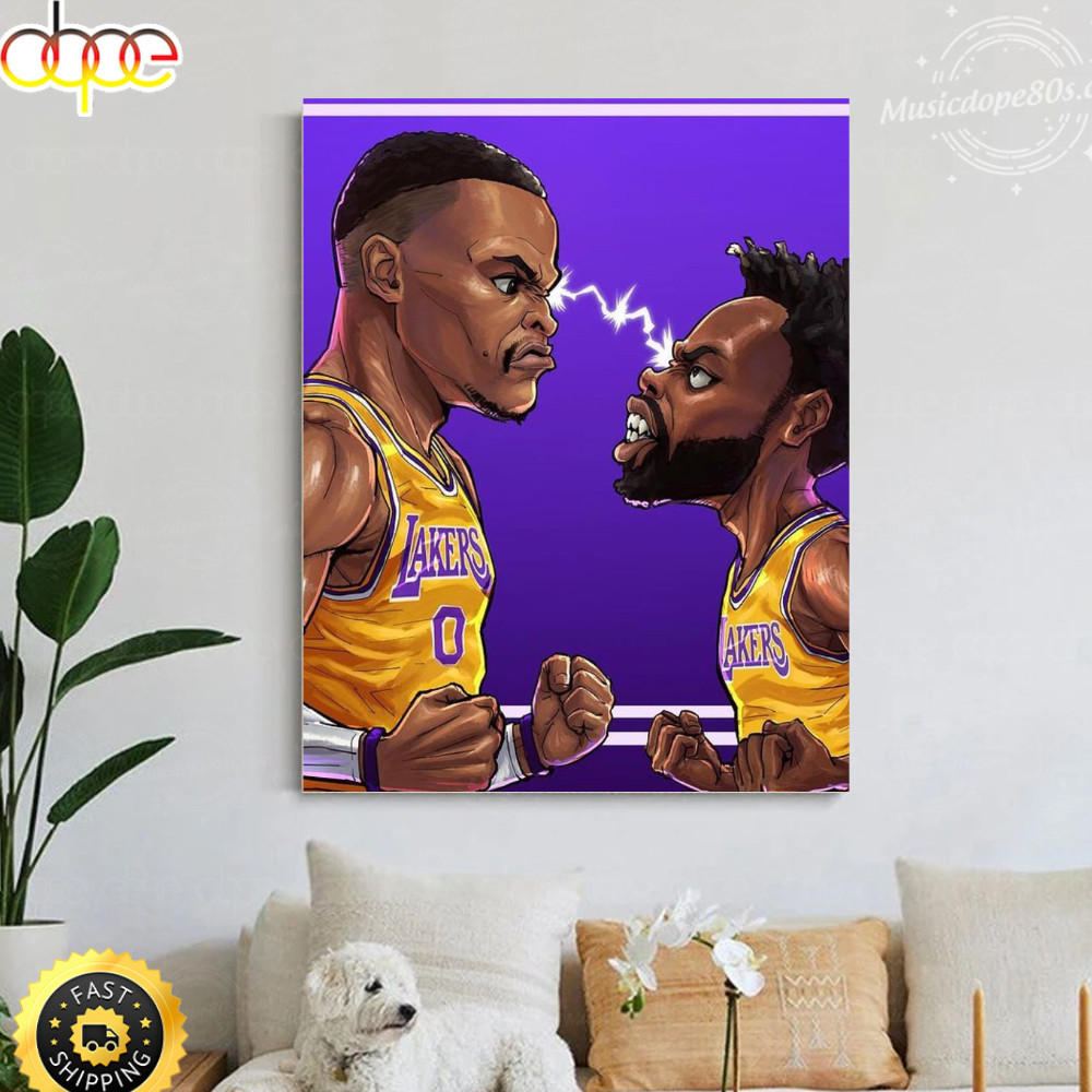 The Lakers Patrick Beverly Art Poster Canvas