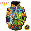 Rick And Morty 3d All Over Printed Hoodie