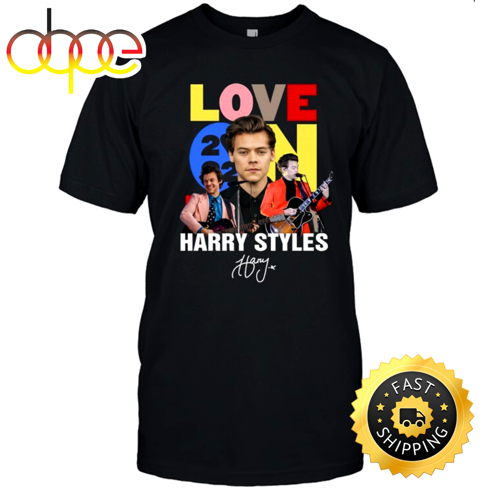 Harry Styles 2022 Tour Unisex Black T-Shirt