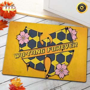Wu tang Clan Logo Peach blossom Doormat