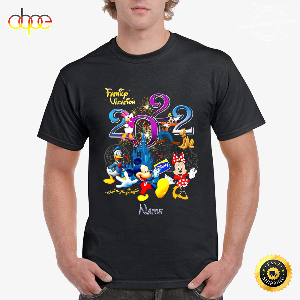 Custom Disneyworld Family Shirt 2022 T-shirt
