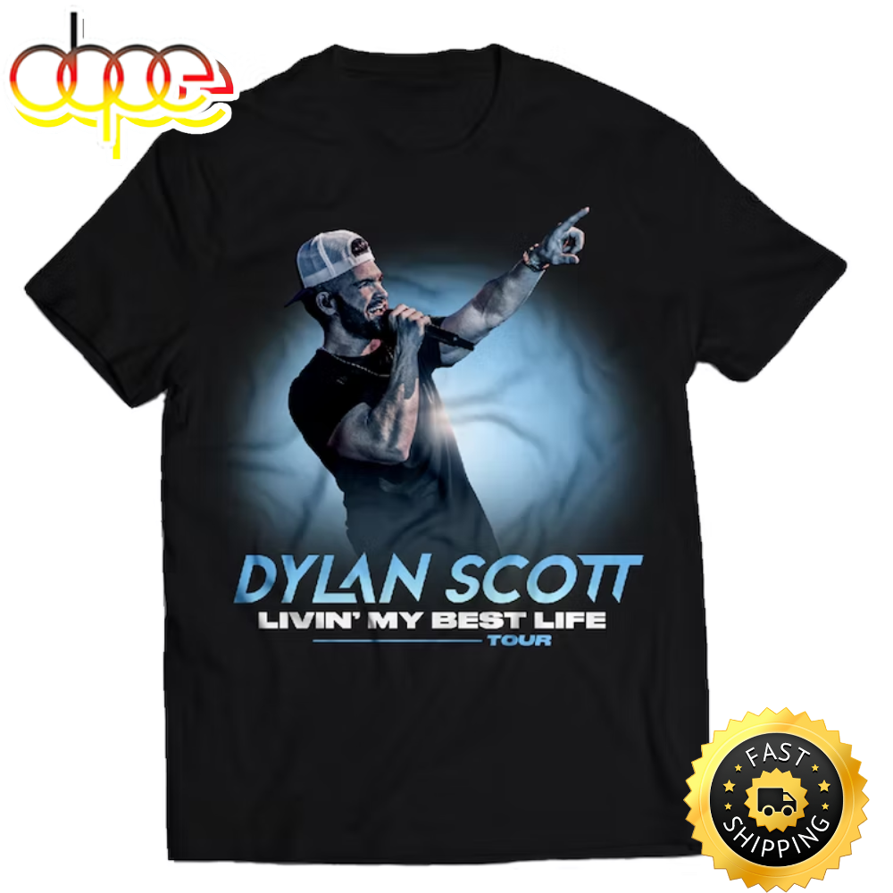 Dylan Scott Livin' My Best Life Tour Tee T-shirt