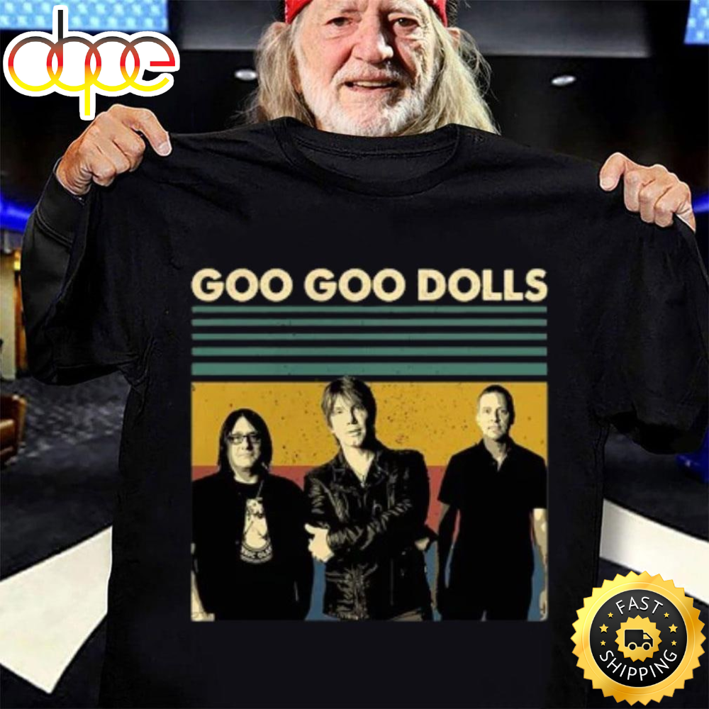 Goo Goo Dolls Rock Band Retro Vintage T-shirt