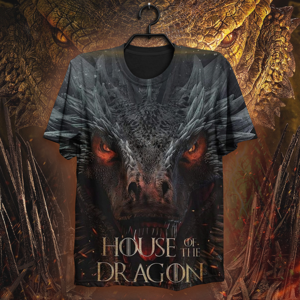 House Of The Dragon 3D shirt All Over Print