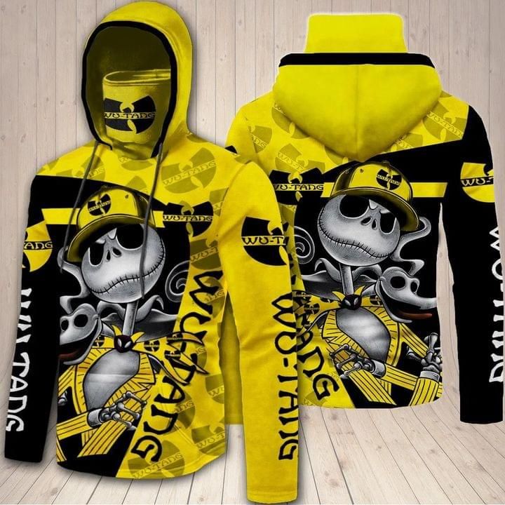 Jack Skellington Wu Tang Clan Halloween Hip Hop 3d Printed Hoodie