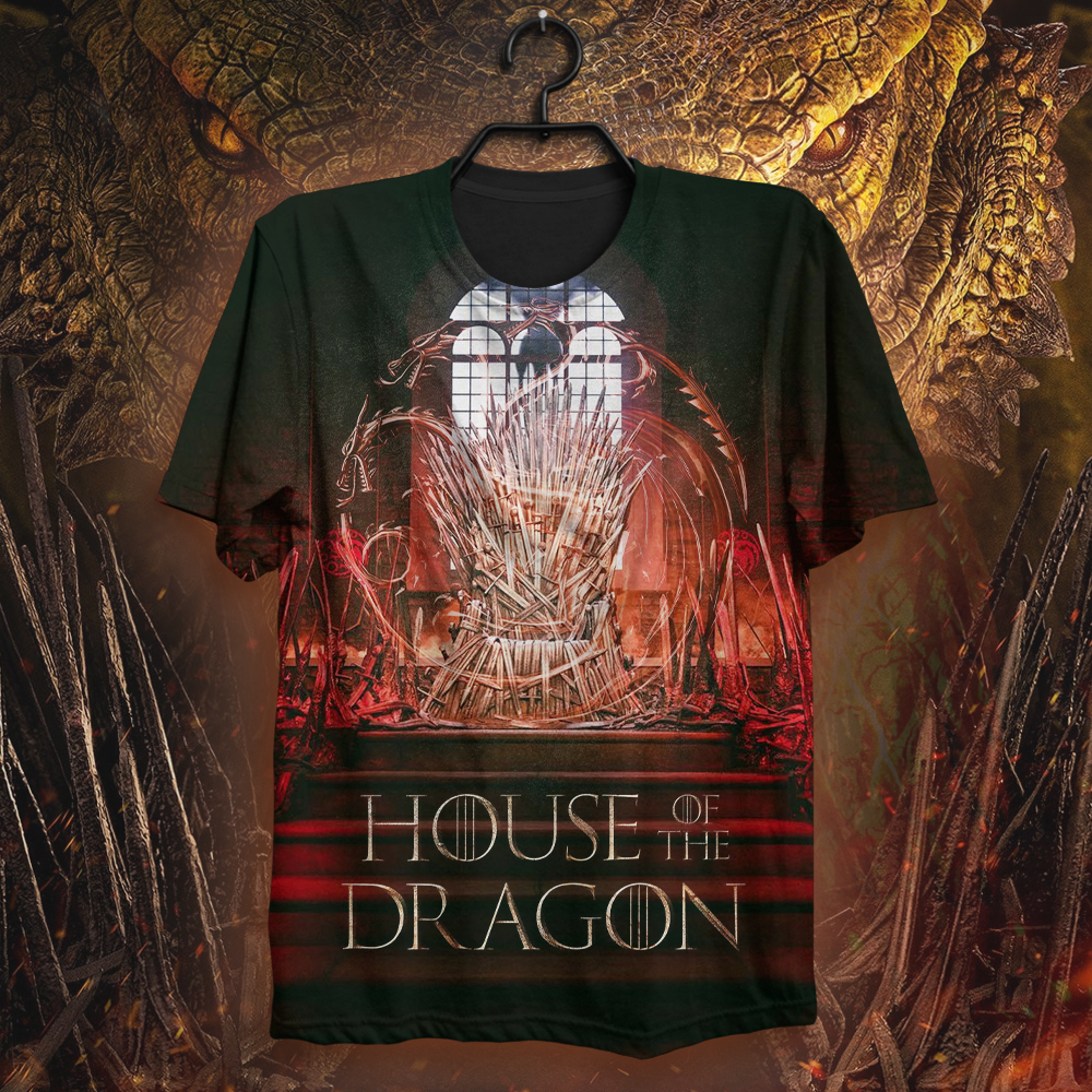 King’s Landing - Iron Throne 3D shirt All Over Print