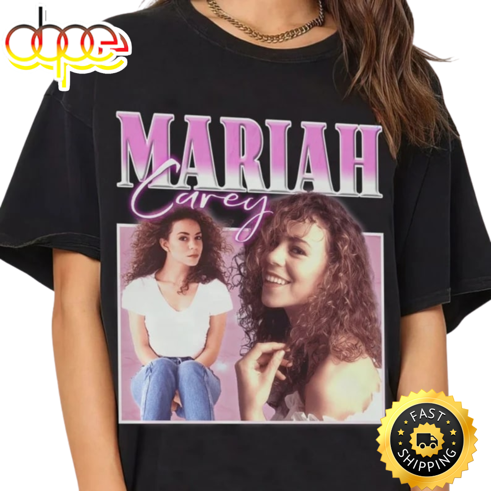 Mariah Carey 90s Singer T-shirt
