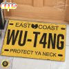 East Coast Wu-tang Protect Ya Neck Doormat