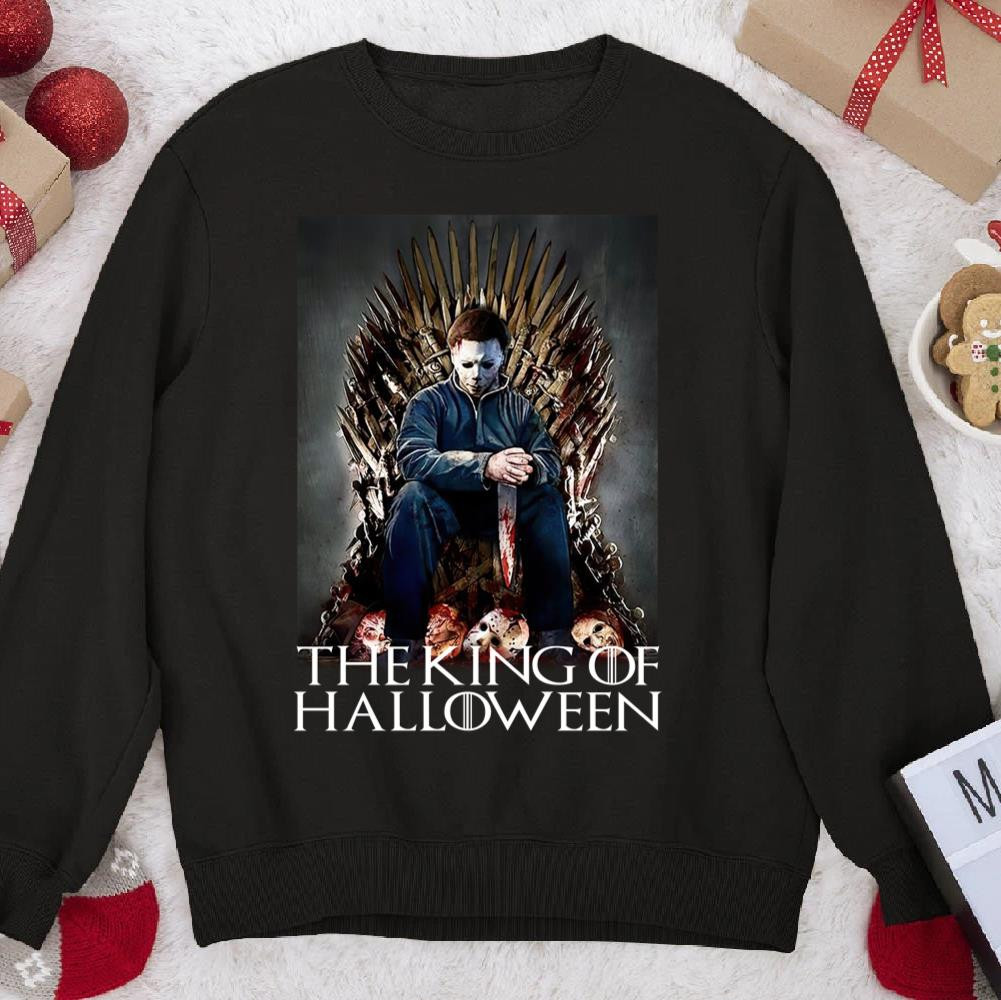 The King Of Halloween Michael Myers Horror Movie Halloween Sweatshirt