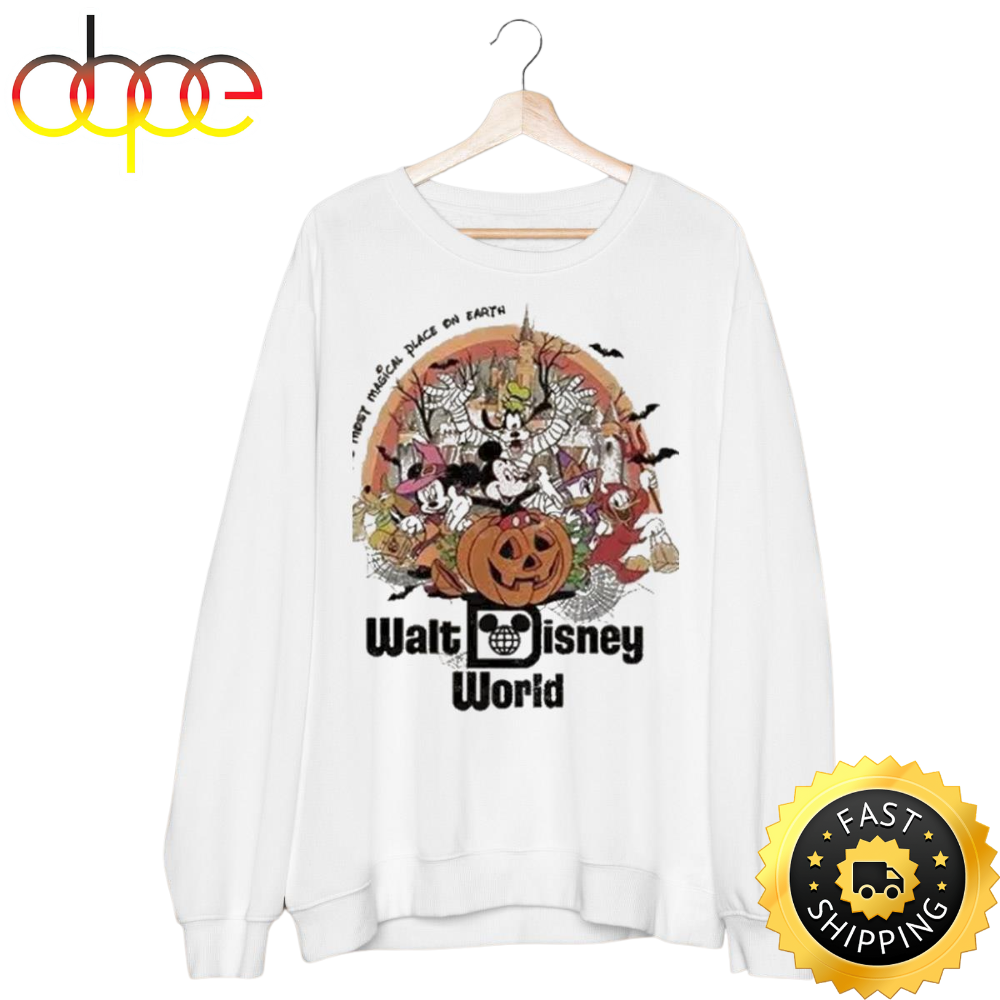 Walt Disney World Mickey And Friends Halloween Sweatshirt