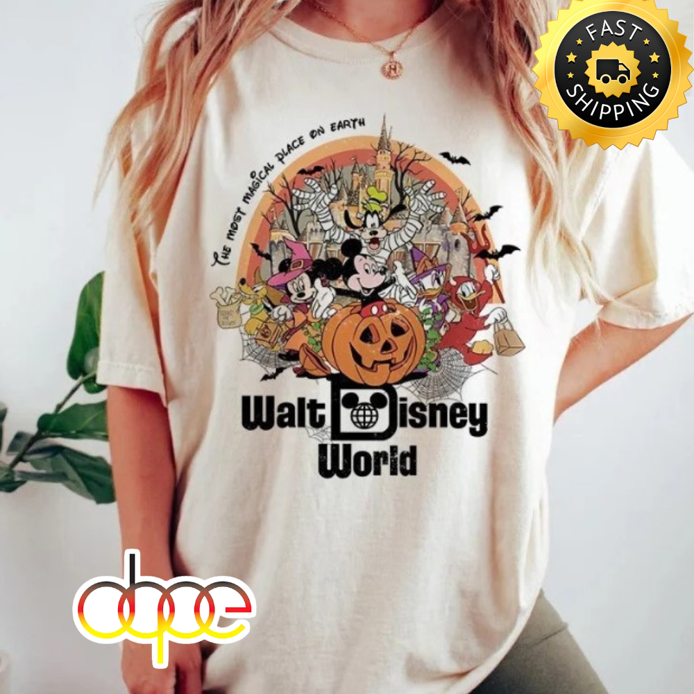 Walt Disney World Mickey And Friends Halloween T-shirt