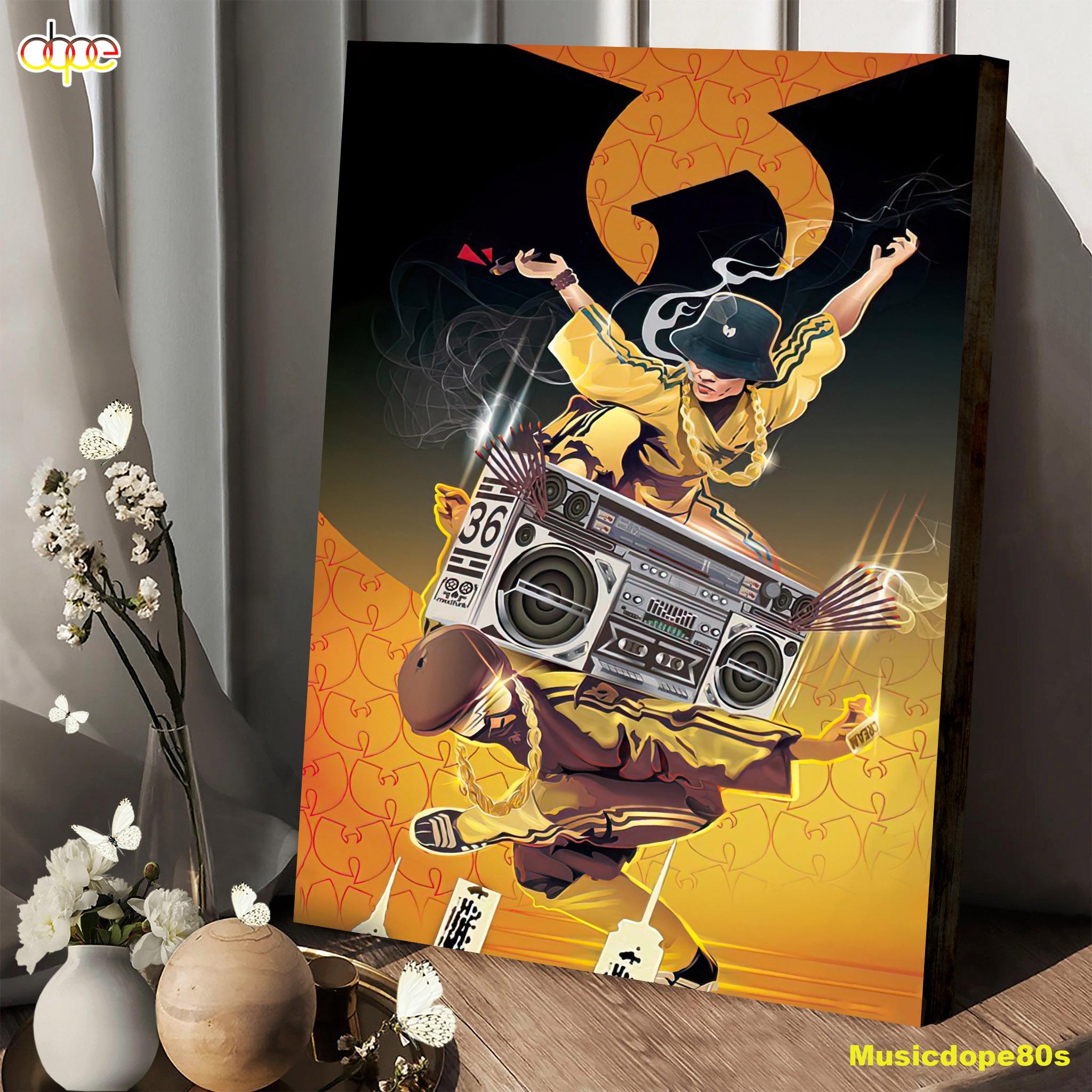 Wu-tang Clan New York State of Mind Tour 2022 Toronto Canada Poster Canvas