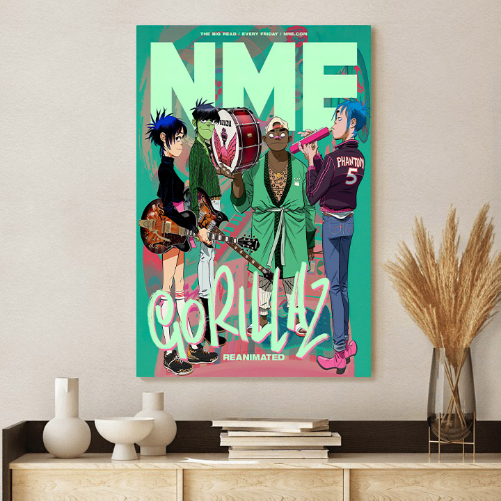 Gorillaz Song Machine Season One Is Their Best Work Poster Canvas