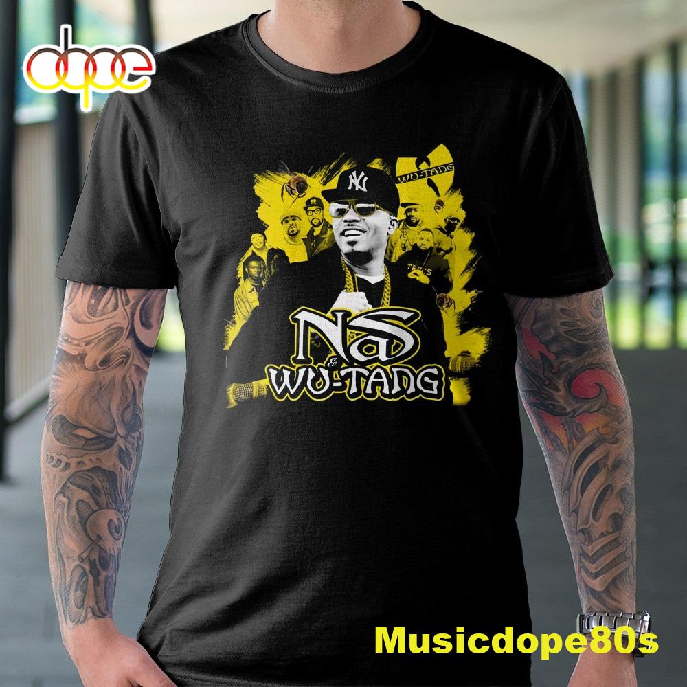 Nas And Wu-tang Clan New York State Of Mind Tour 2022 Dates Unisex T-shirt
