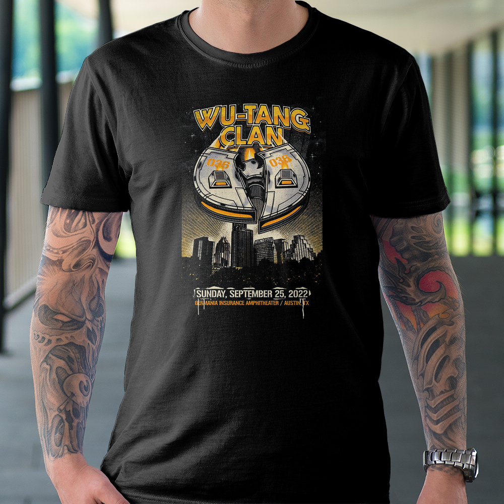 Wu-tang And Nas New York State Of Mind Tour 2022 Austin Unisex T-shirt