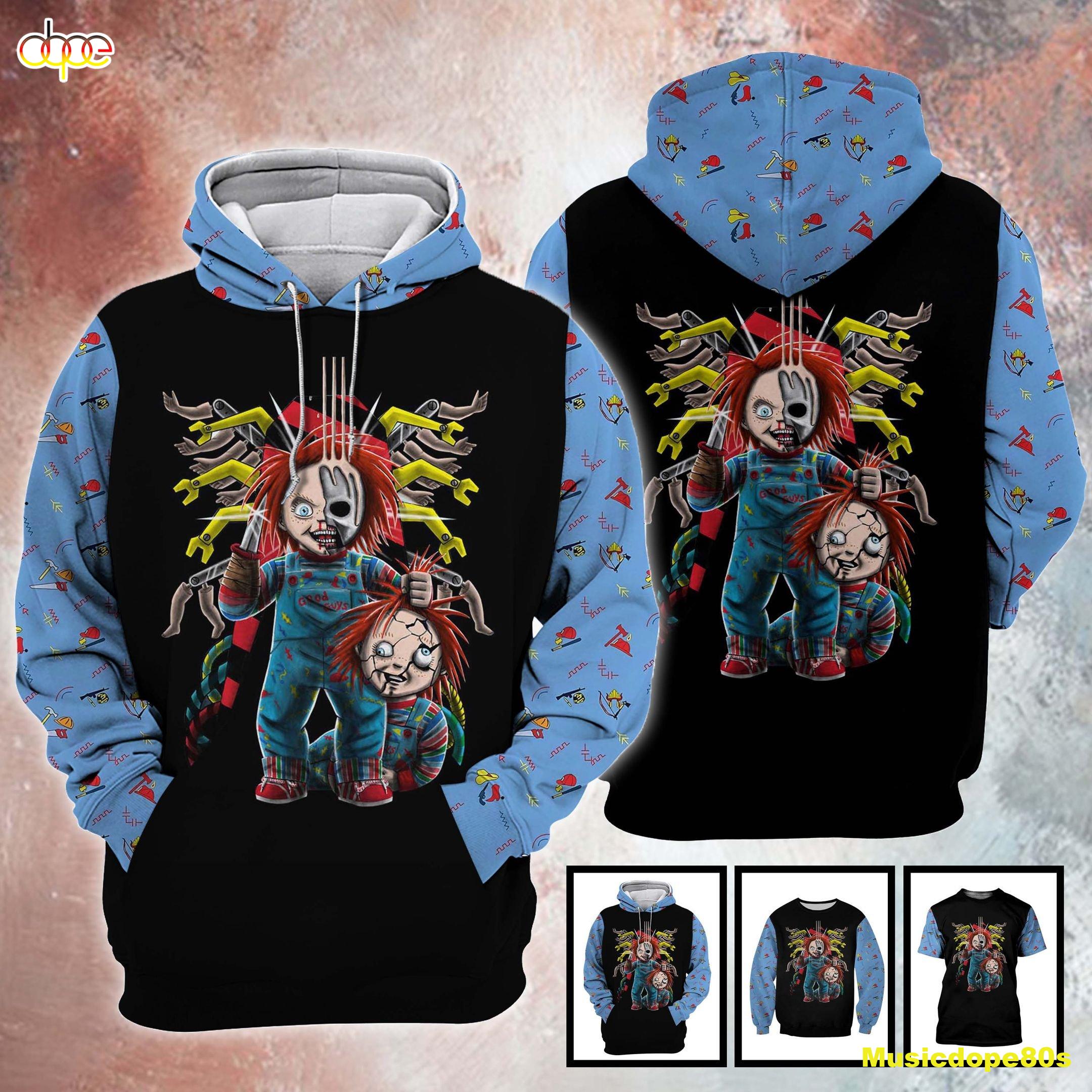 Chucky Good Guys Child S Play Horror Movie Halloween All Over Print 3D Shirt