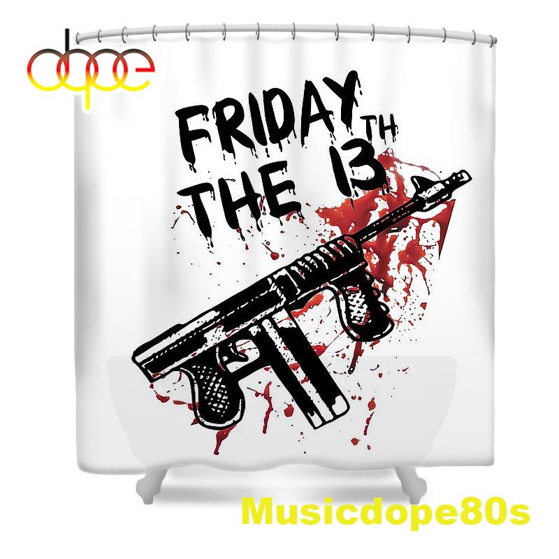 Friday 13th 2018 Jason Voorhees Shower Curtain
