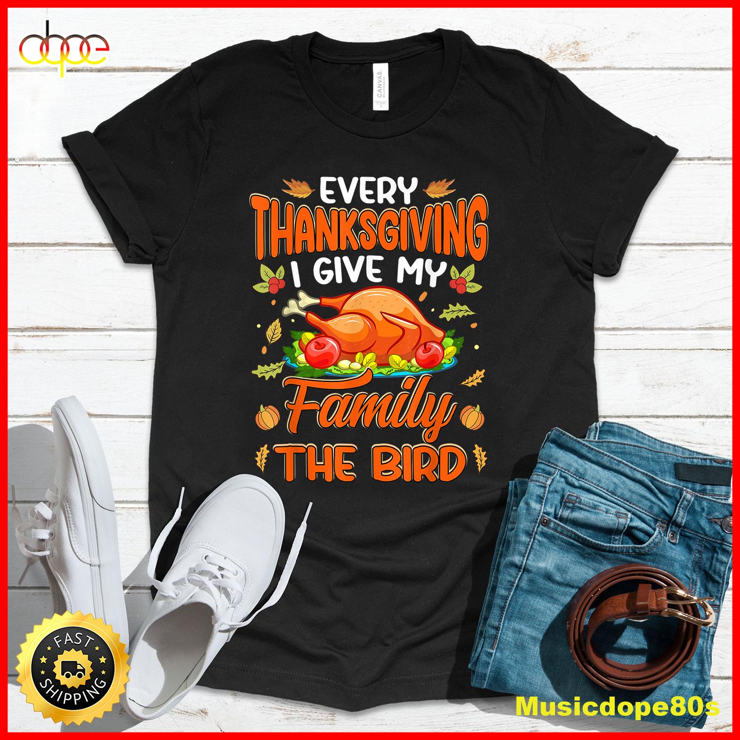 Funny Thanksgiving Family Matching For Mens Womens Adults T Shirt