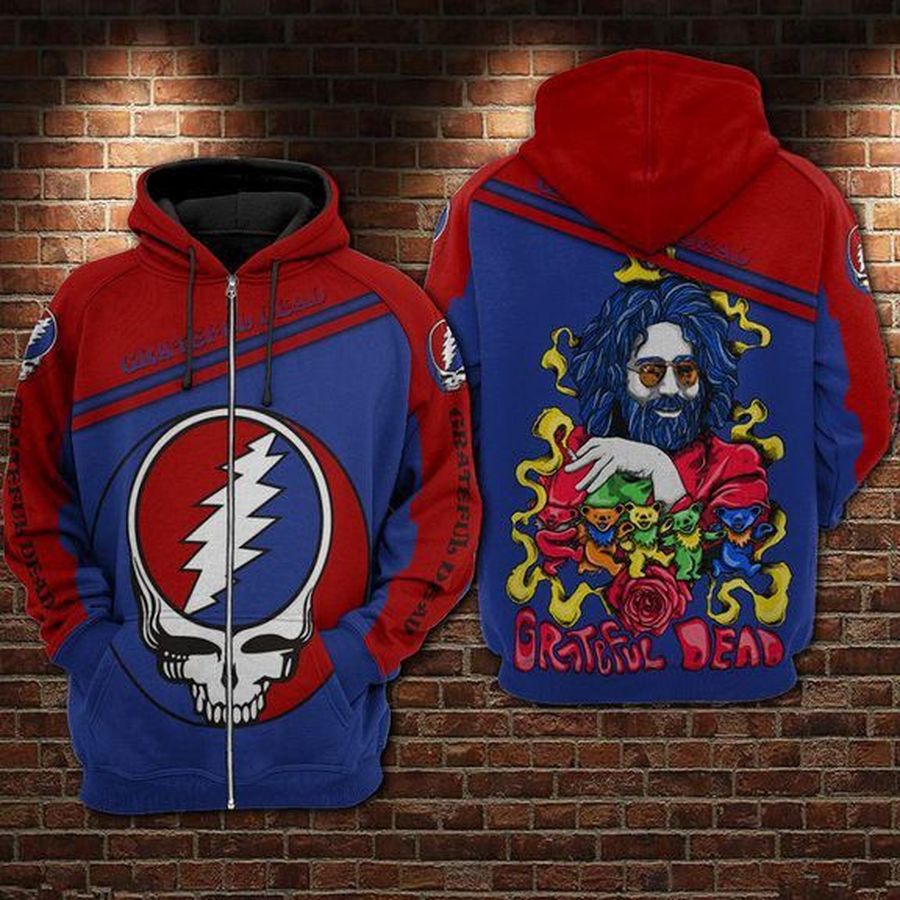 Grateful Dead Pullover All Over Print Hoodie