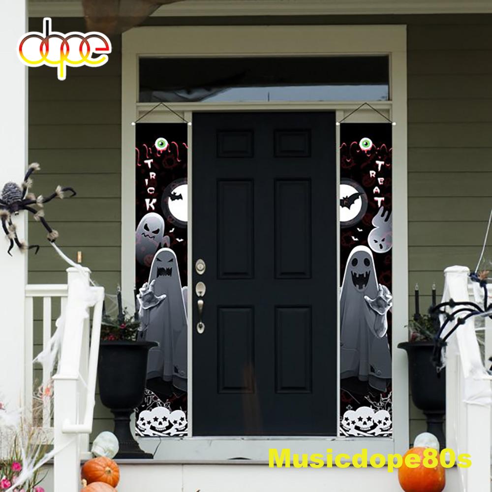 HEQUSIGNS HalloweenTrick Or Treat Decor Door Banner 1