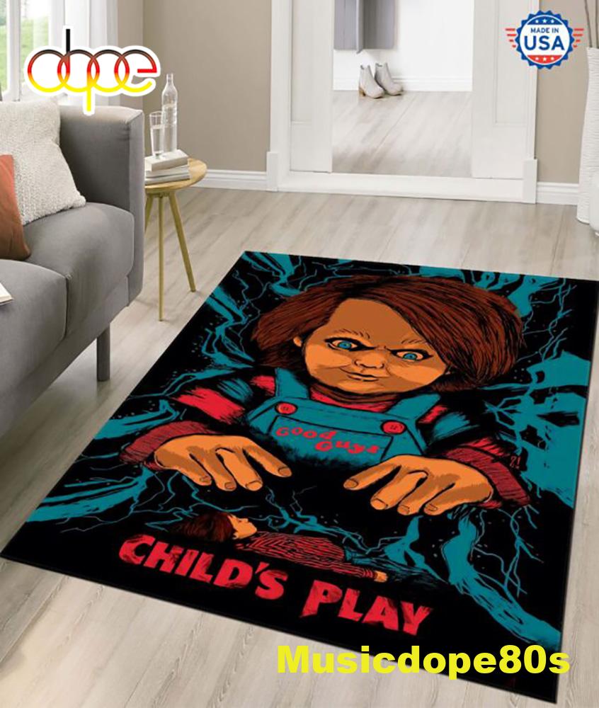 Halloween 2022 Chucky Child S Play Halloween Rug Capet Decor