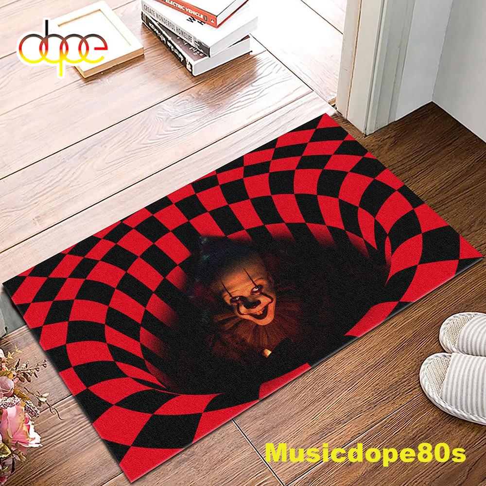 Halloween 2022 Horror Movie Character IT Housewarming Gift Doormat Home