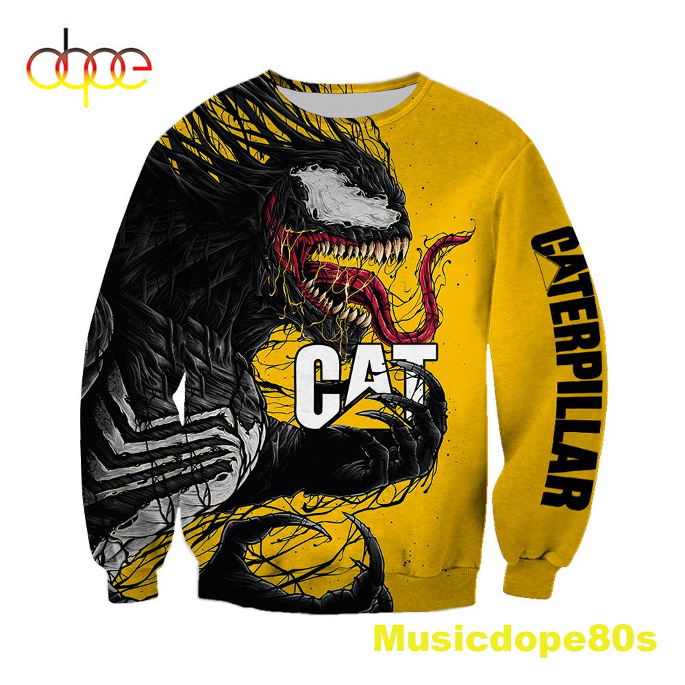 Halloween 2022 Venom Catterpillar Halloween 3D Sweatshirt