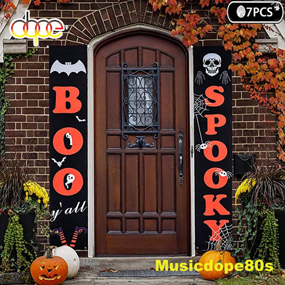 Halloween Decorations Outdoor Signs For Front Porch Decor Door Banner 1