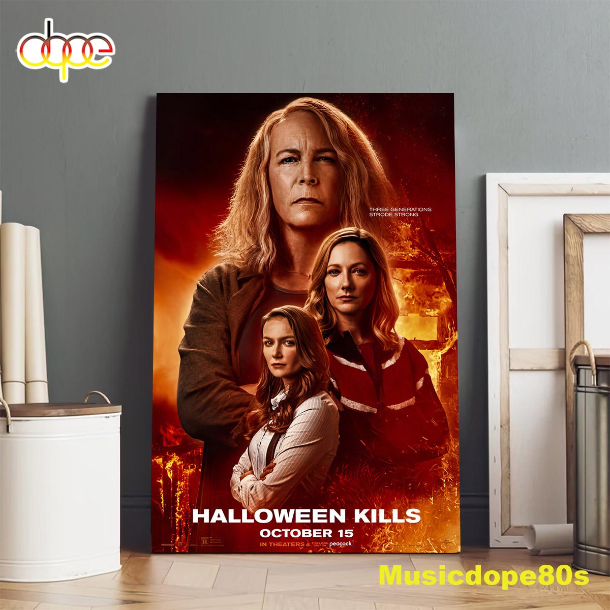 Halloween Ends Strode Strong Movie Coming Soon 2022 Canvas Poster