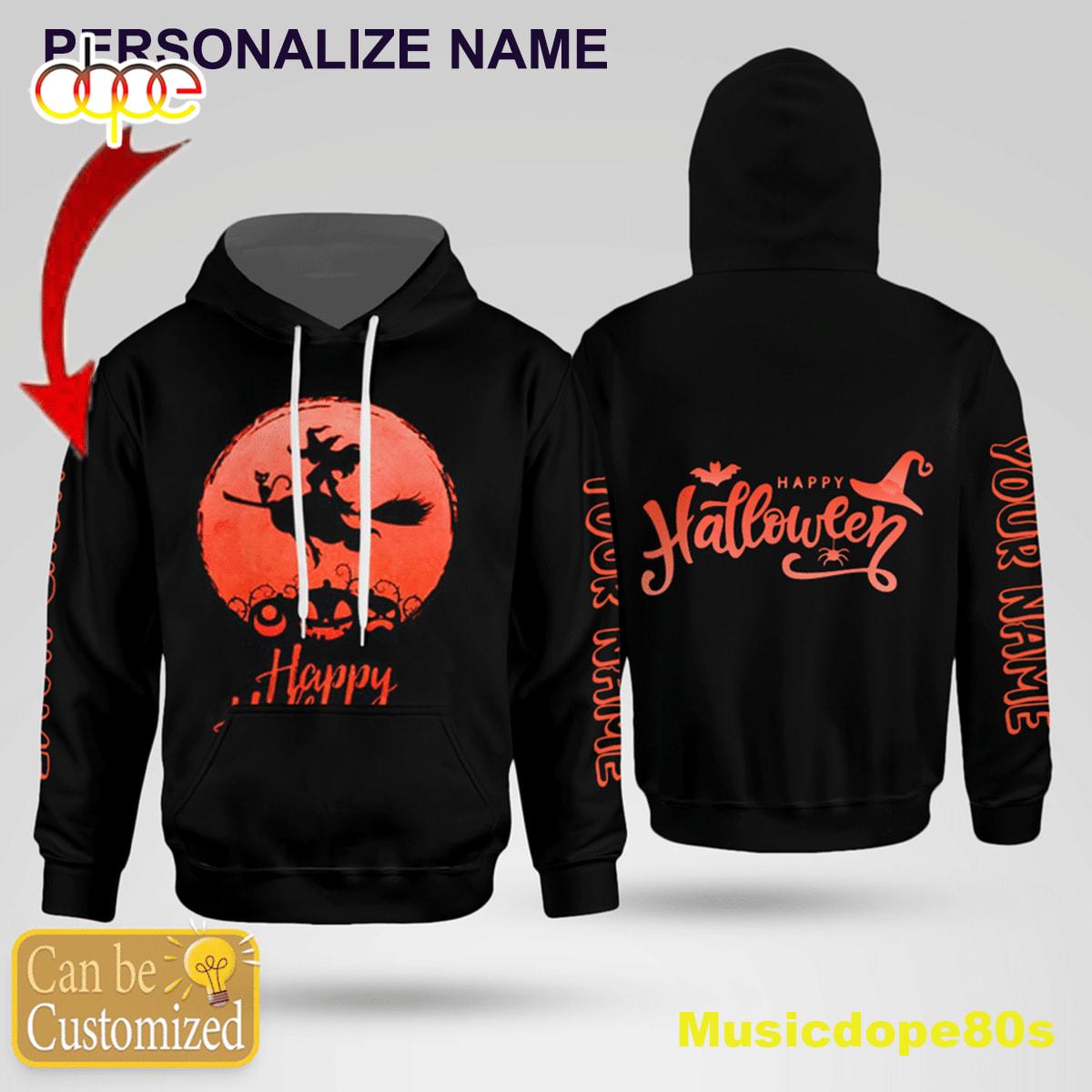 Halloween I Am A Witch Happy 3D Personalized Hoodie