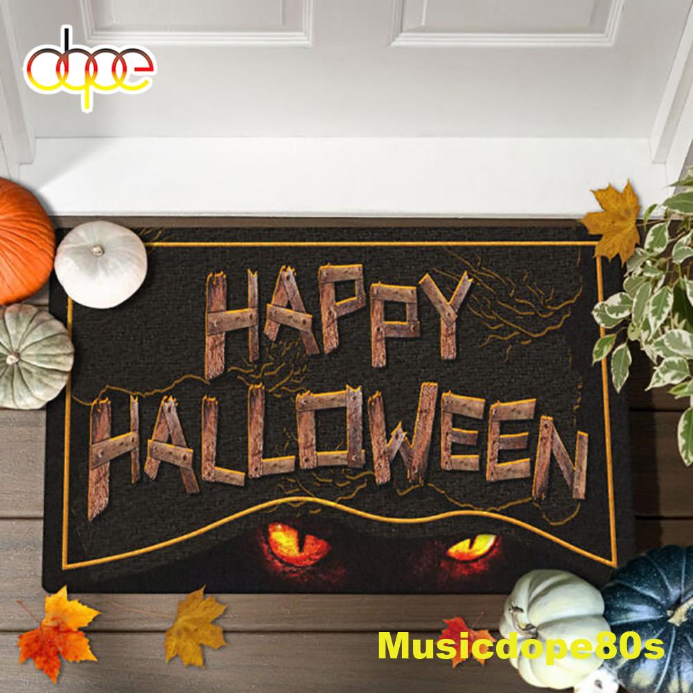 Happy Halloween 2022 Scary Halloween Doormat Home