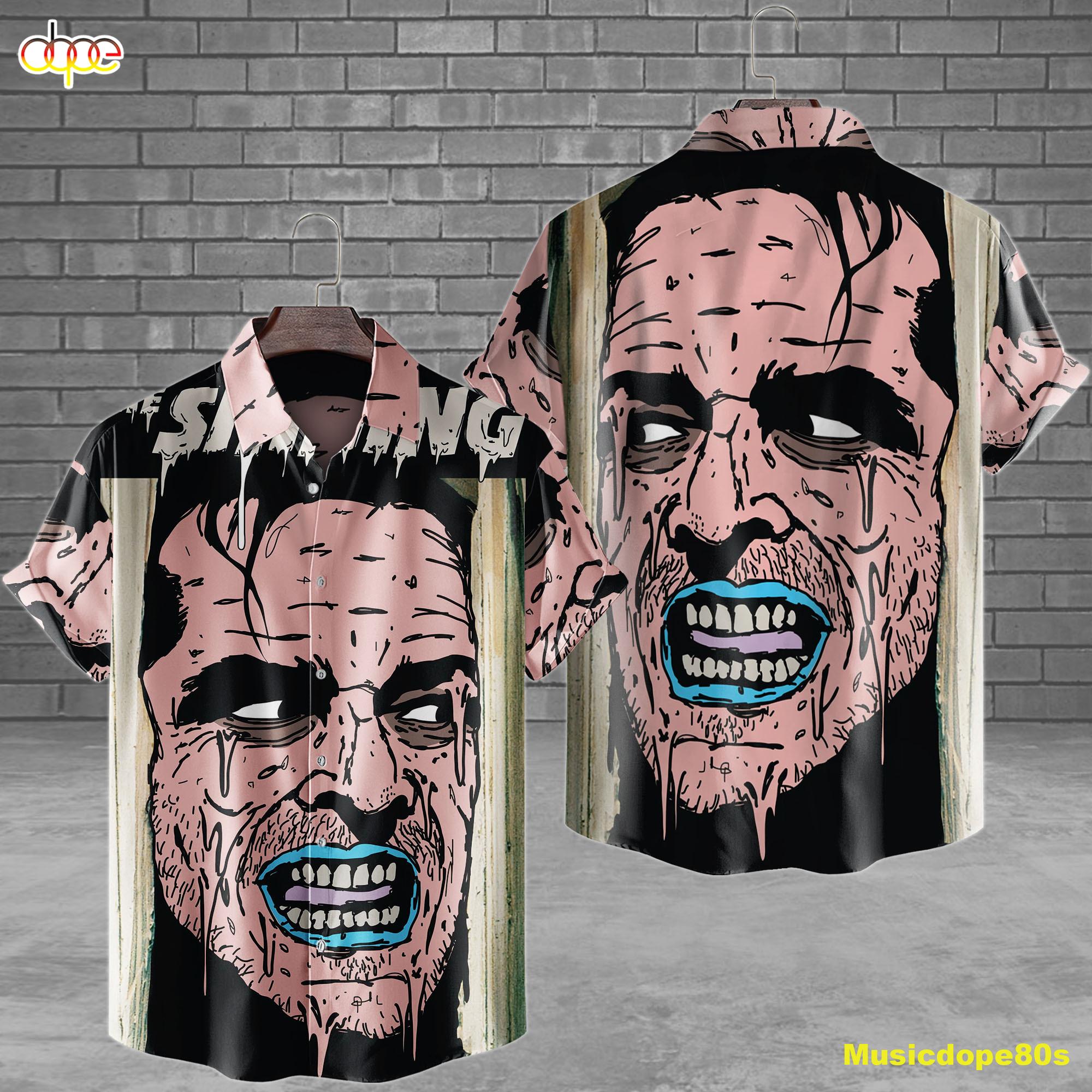 Jack Torrance The Shining Horror Movie Halloween All Over Print 3D Hawaiian Shirt