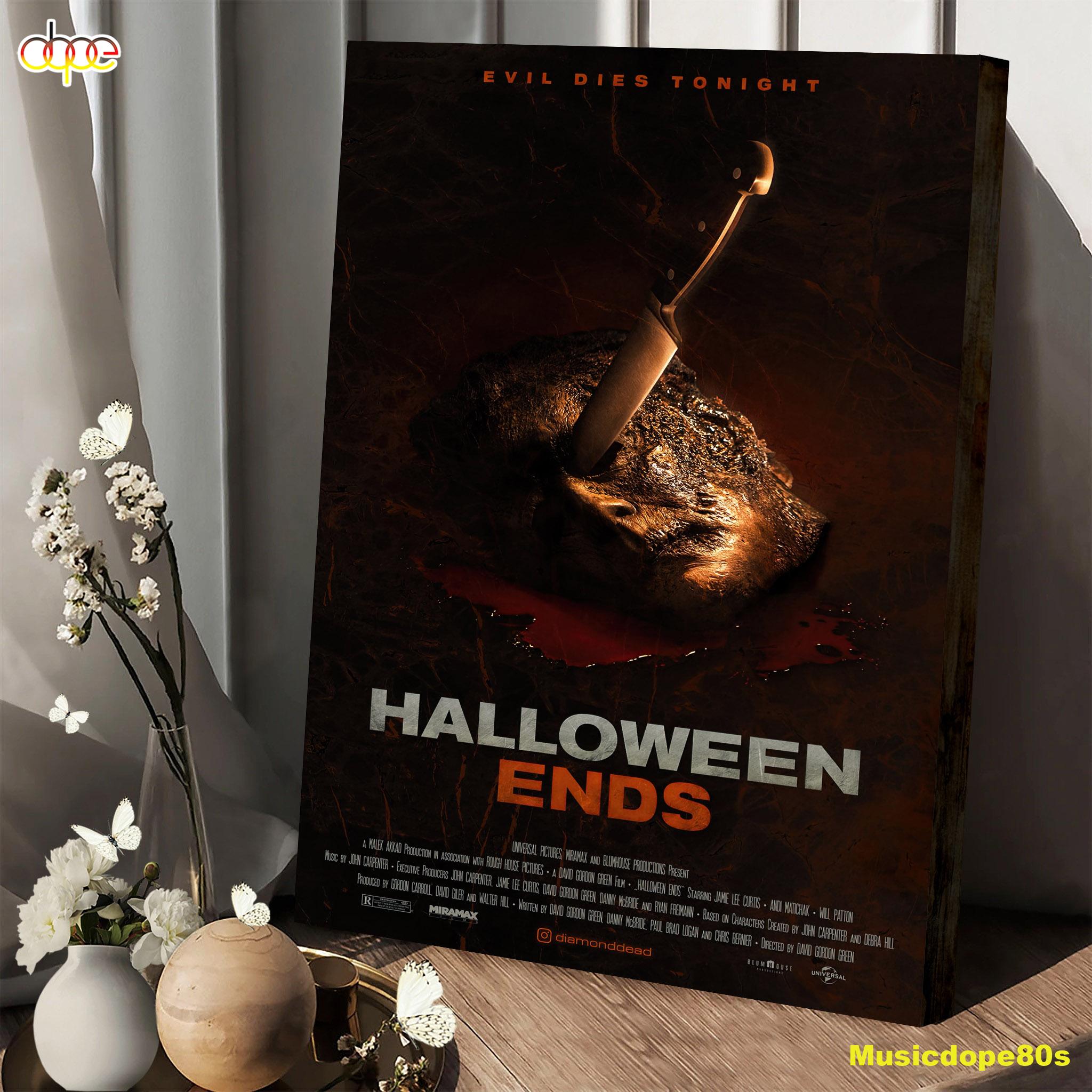Michael Myers Halloween Ends Movie Halloween 2022 Poster