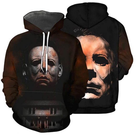 Michael Myers Face Unisex All Over Print Shirt
