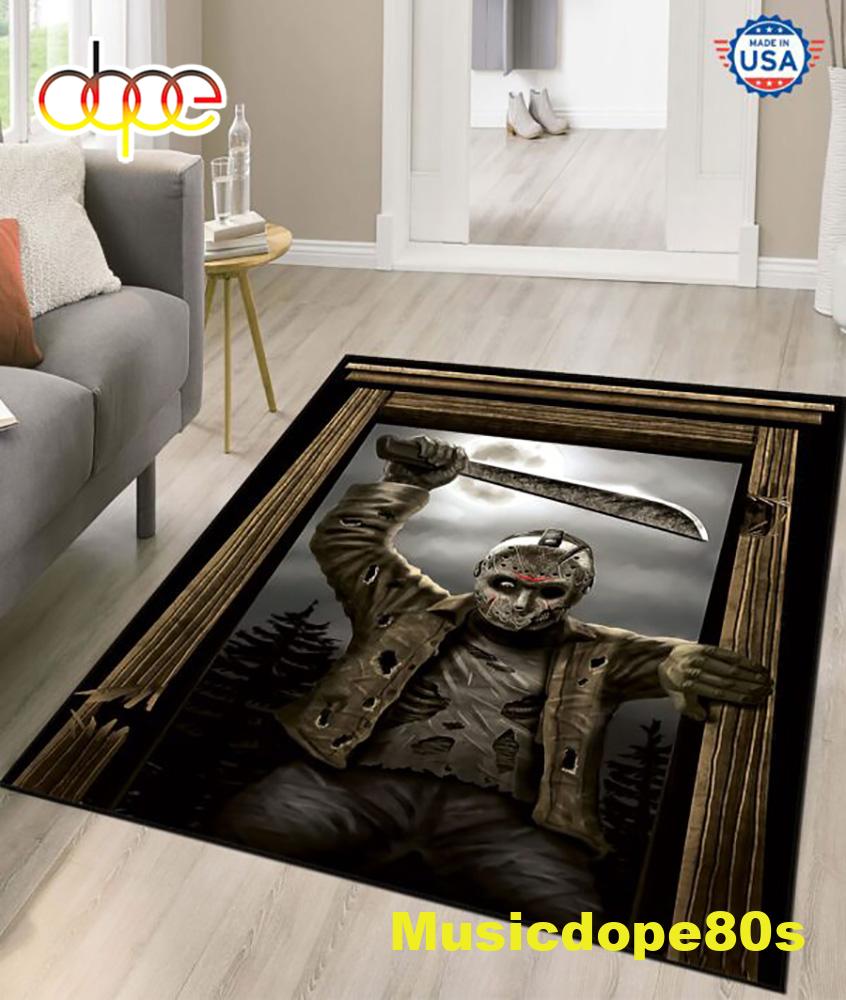 Michael Myers Halloween Movie 2022 Rug Living Room Decor