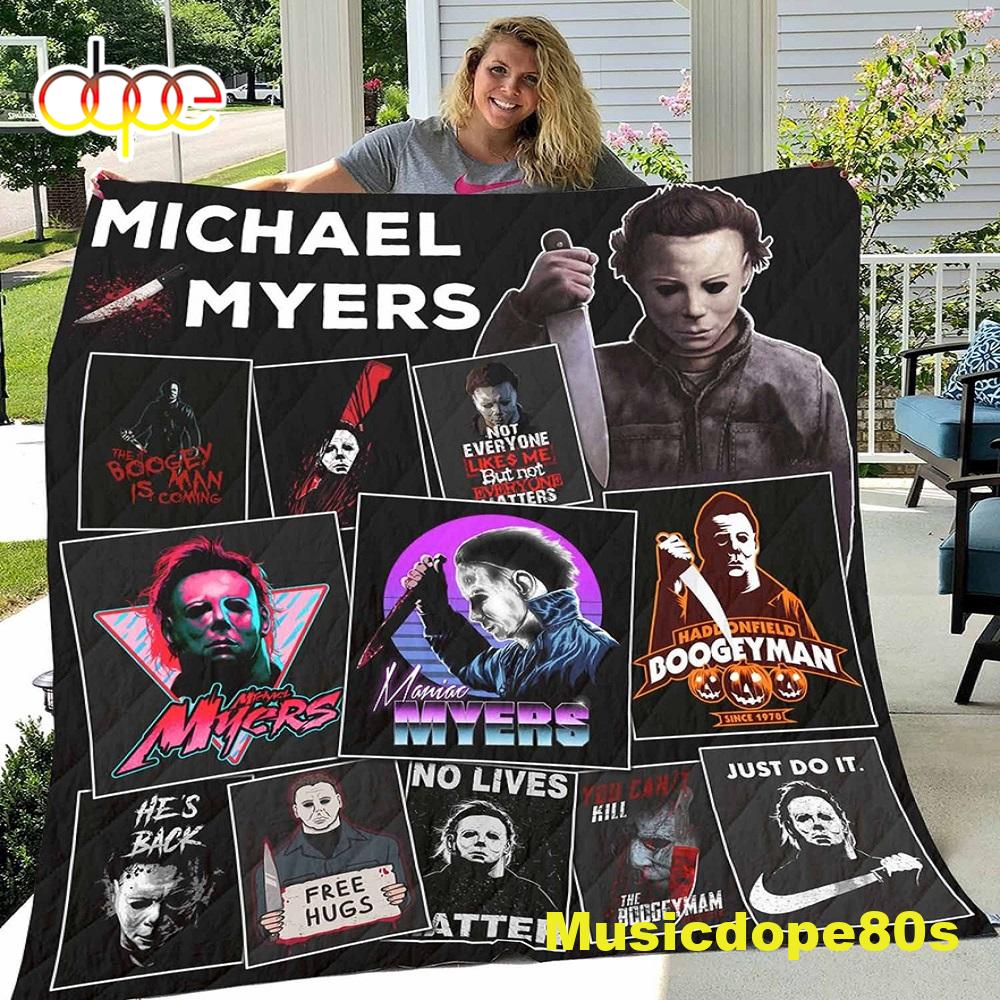 Michael Myers Horror Killer Halloween Movie Blanket